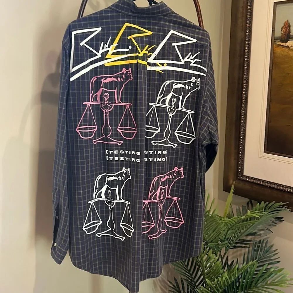RALPH LAUREN Blue Label Vintage Graphic  Shirt